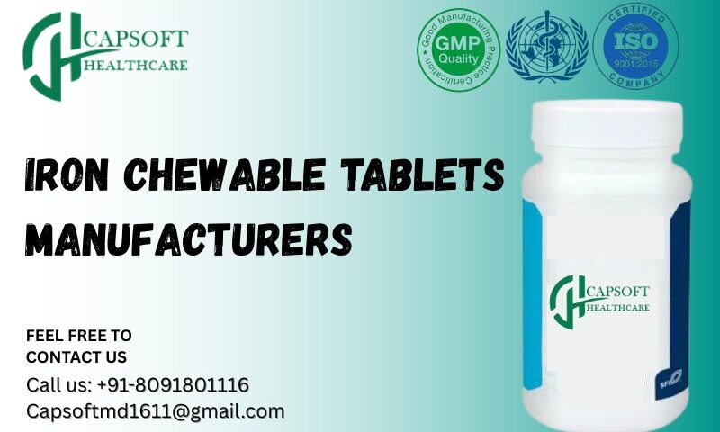 Iron Chewable Tablets Manufacturers