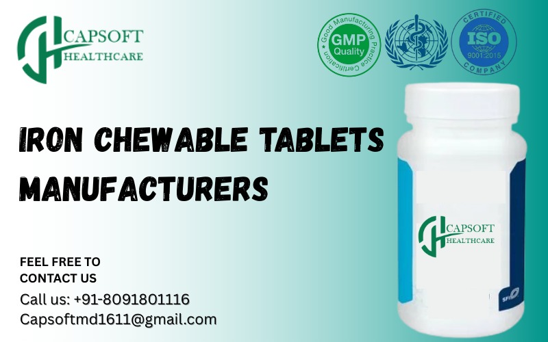 Iron Chewable Tablets Manufacturers