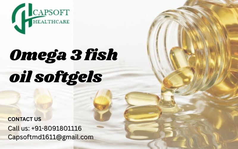 Omega 3 Fish Oil Softgels