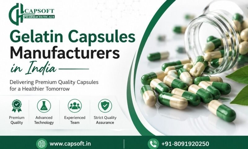 Gelatin Capsules Manufacturers in India