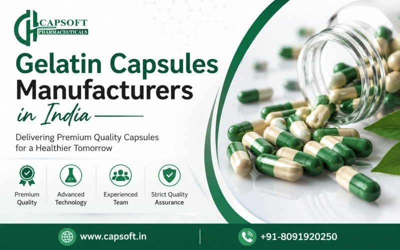 Gelatin Capsules Manufacturers in India