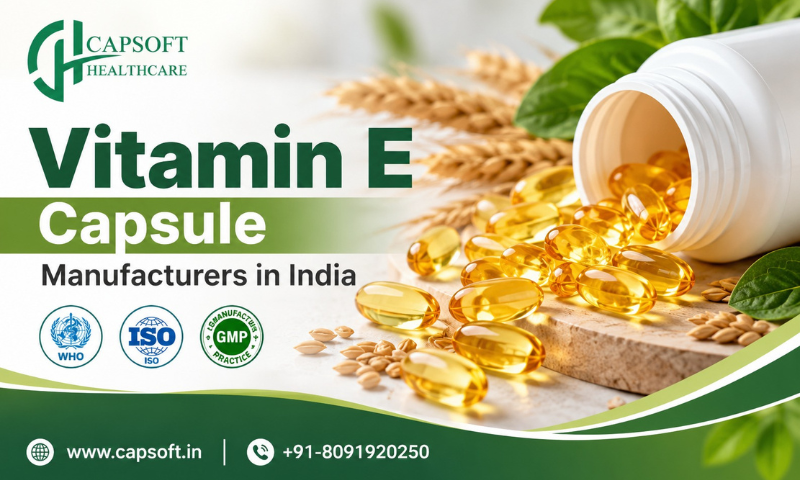 Vitamin E Capsule Manufacturers in India