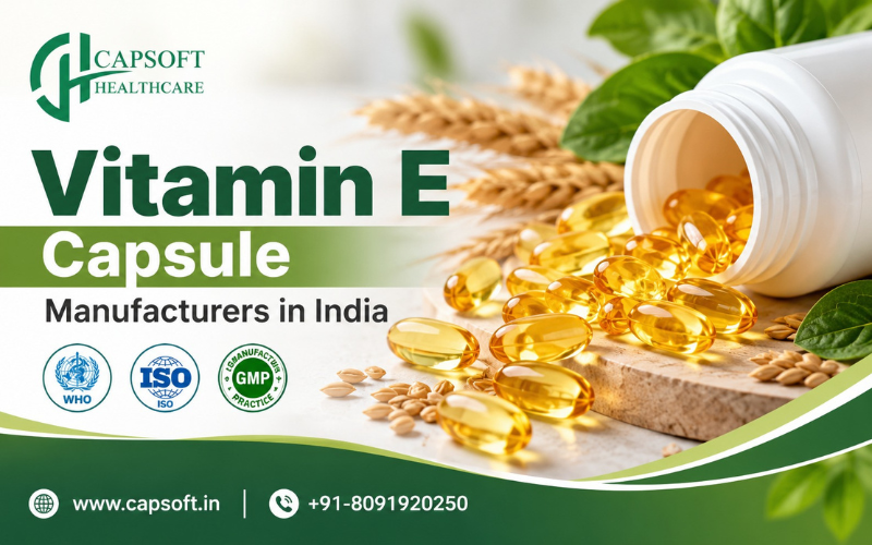 Vitamin E Capsule Manufacturers in India