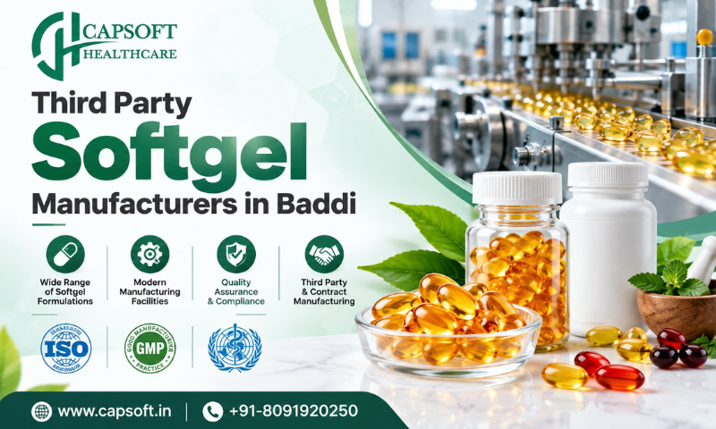 Third Party Softgel Manufacturers in Baddi