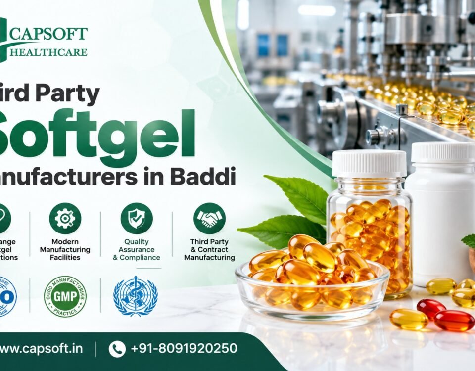 Third Party Softgel Manufacturers in Baddi