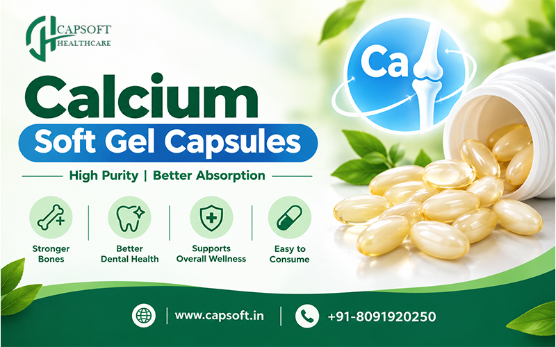 Calcium Soft Gel Capsules