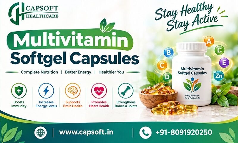 Multivitamin Softgel Capsules