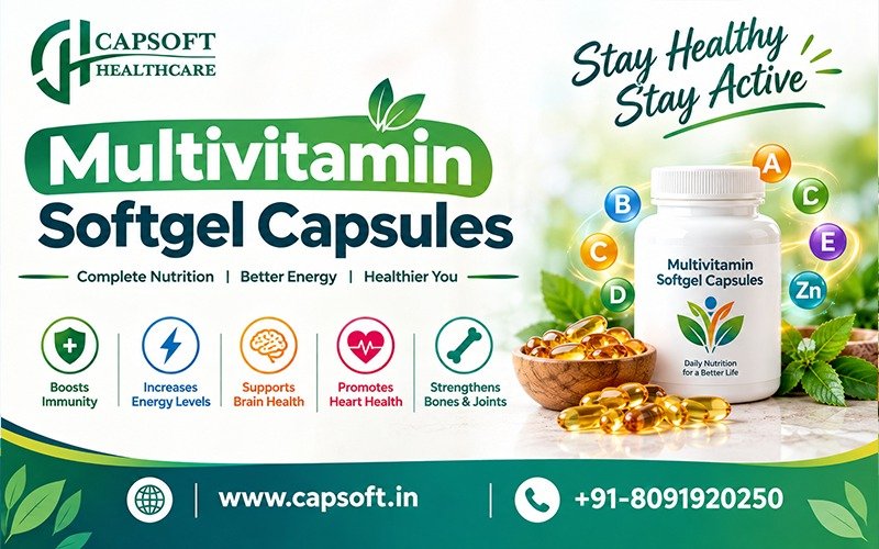 Multivitamin Softgel Capsules